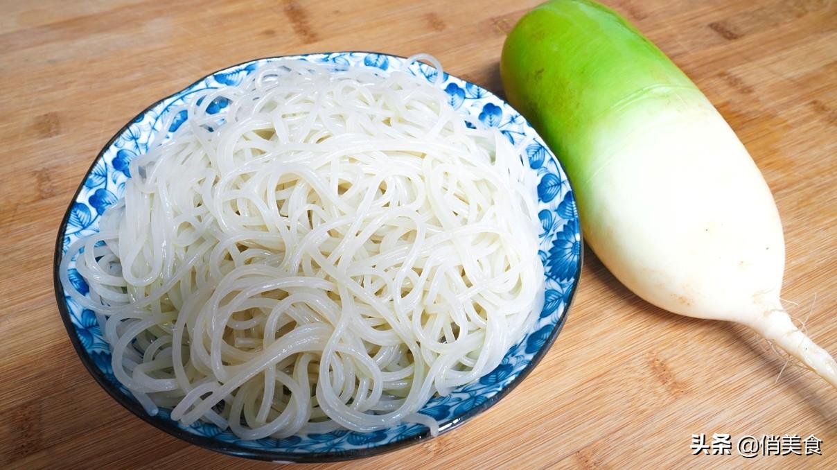 萝卜丝炒粉条怎么做好吃，萝卜丝炒粉条的做法教程