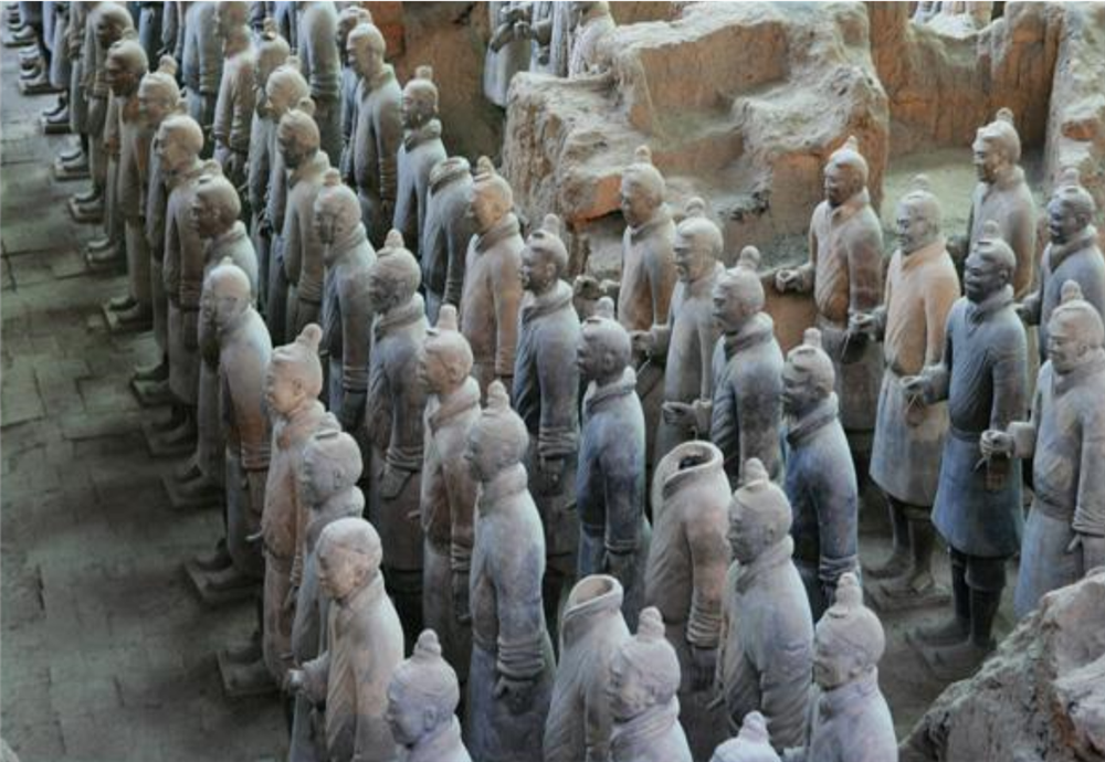 兵马俑是用真人烧制的吗，兵马俑陪葬了多少活人