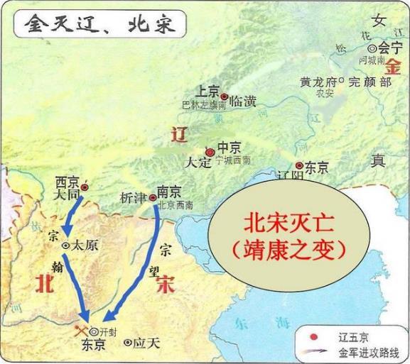 康王赵构是如何逃出金营的，南宋赵构逃跑路线
