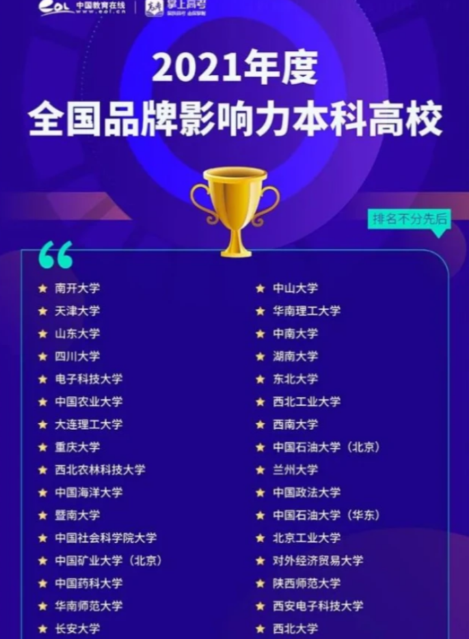 长安大学算名牌大学吗，长安大学算什么档次