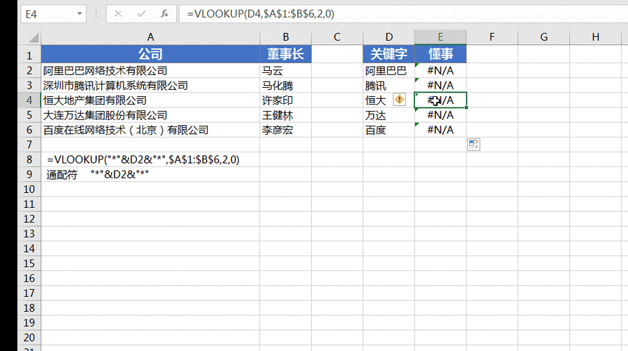 匹配公式vlookup怎么用，匹配公式vlookup教程