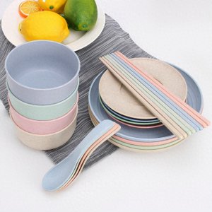 小麦秸秆餐具可以装沸水吗