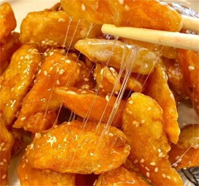 拔丝红薯怎么制作，拔丝红薯做法教程