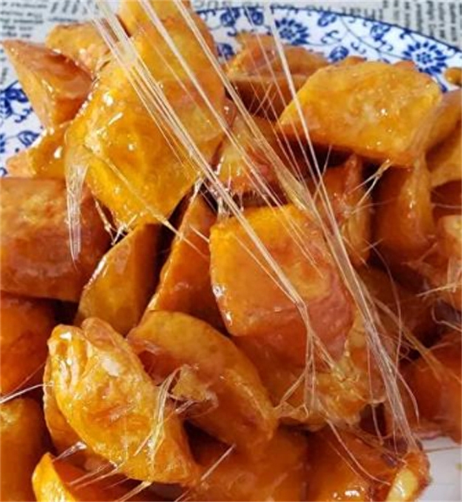 拔丝红薯怎么制作，拔丝红薯做法教程