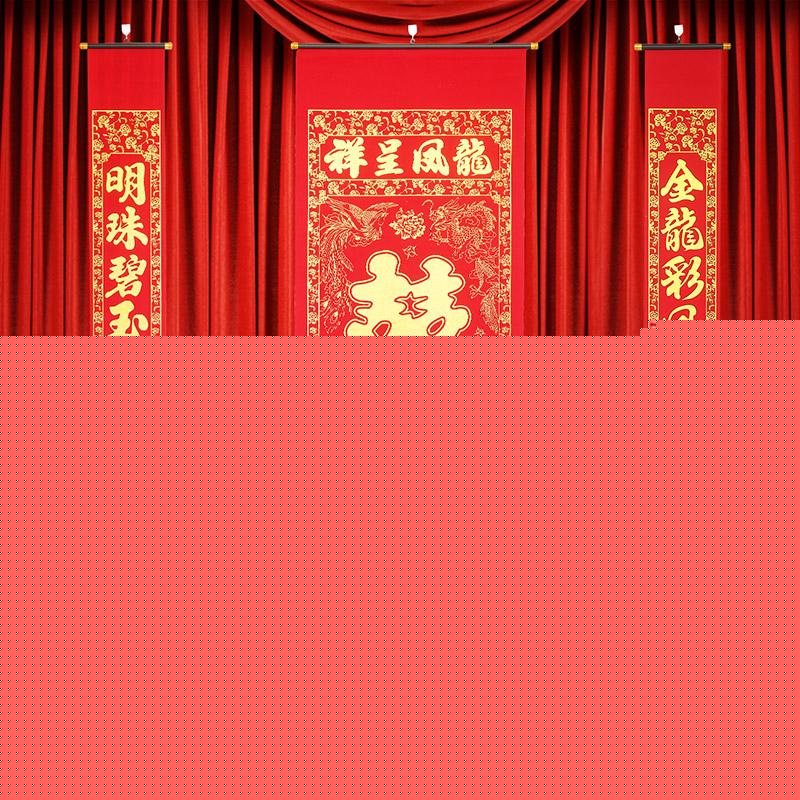 结婚适合贴什么对联，结婚贴对联的讲究