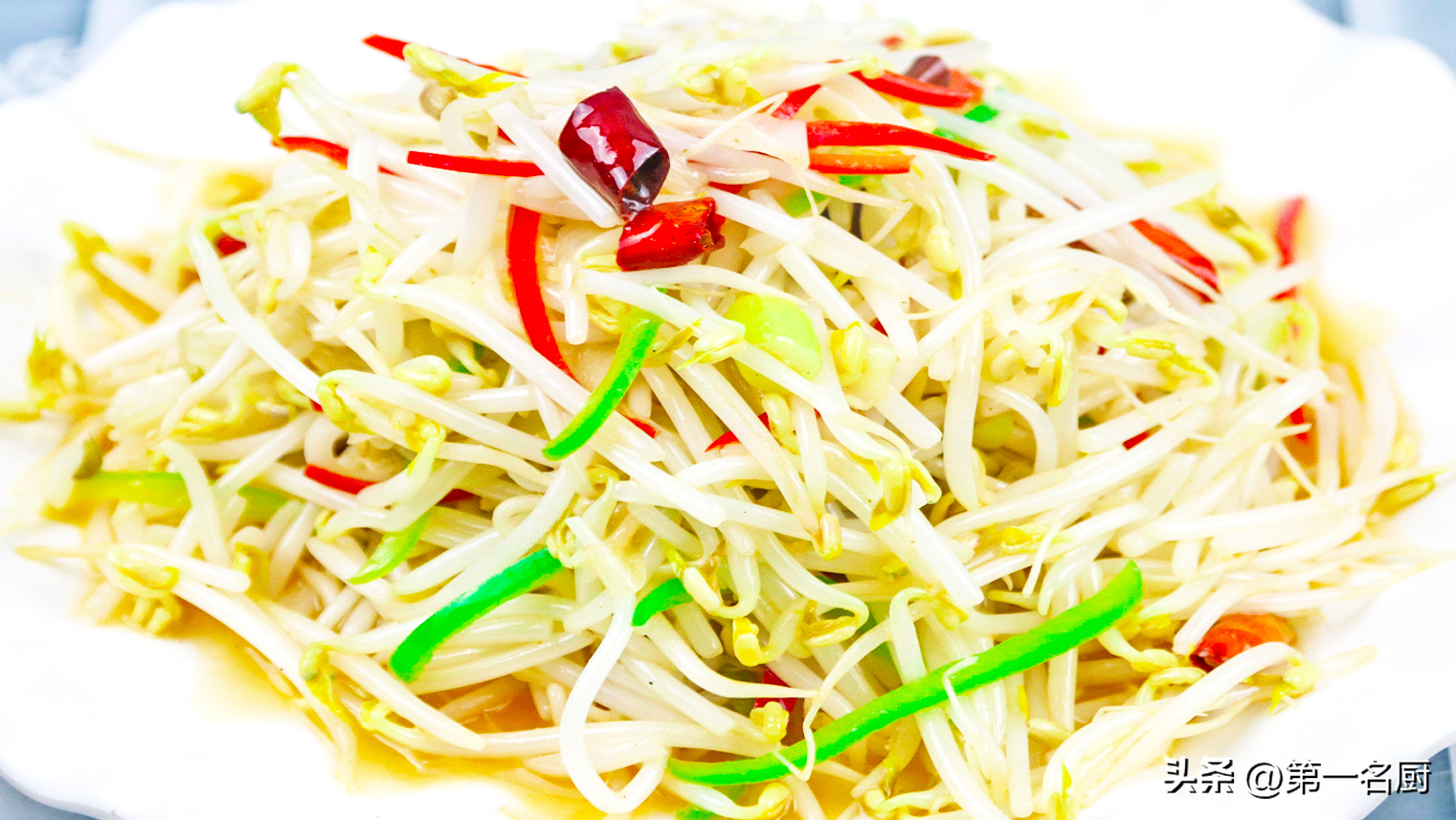 酸辣绿豆芽怎么做，酸辣绿豆芽的做法
