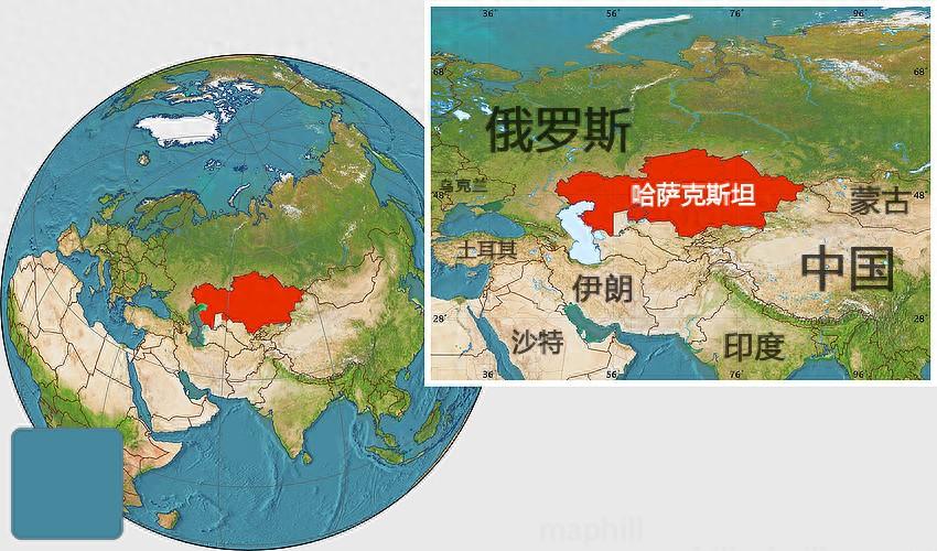 哈萨克斯坦是一个怎样的国家？分布布局如何
