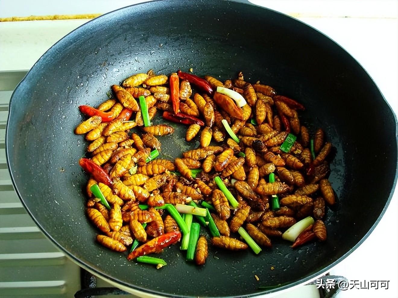 蚕蛹可以吃吗？蚕蛹的最佳吃法。